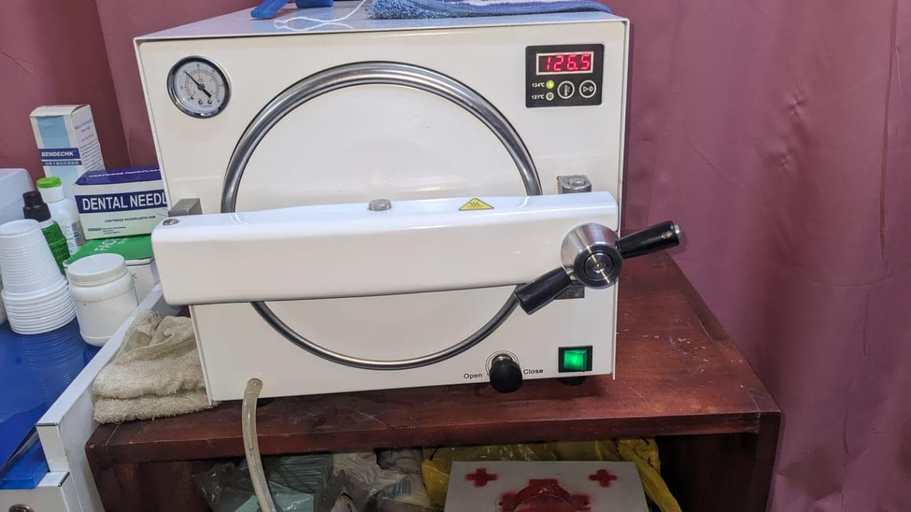 Maintenance corrective d’un autoclave de stérilisation